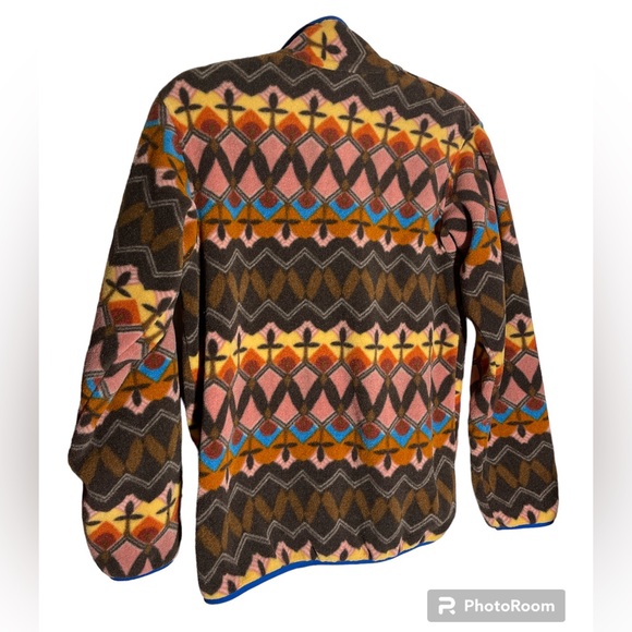 Patagonia Synchilla Snap-T Fleece Pullover Companions Big Anthos Pink XS - Picture 9 of 10
